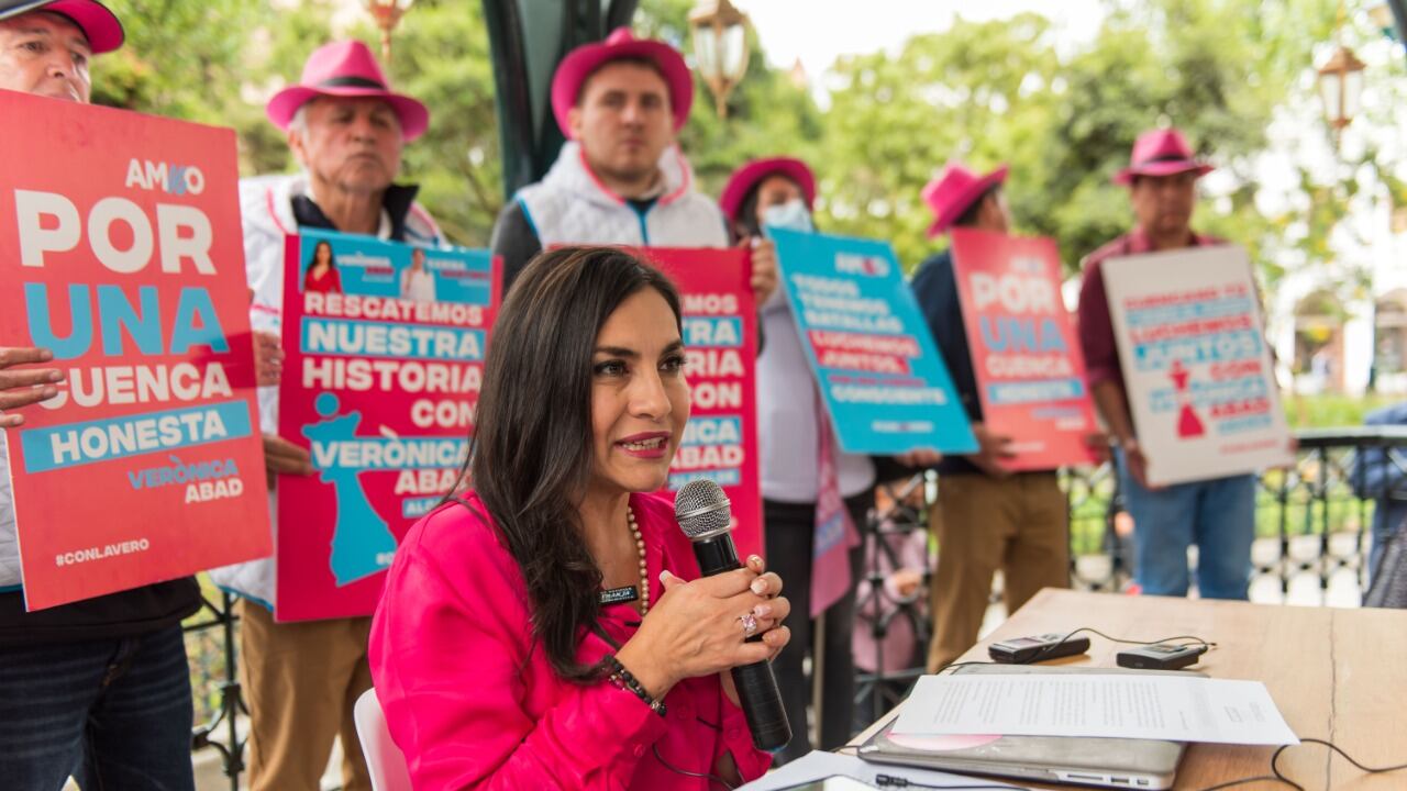 Verónica Abad, candidata a la Alcaldía de Cuenca 2023