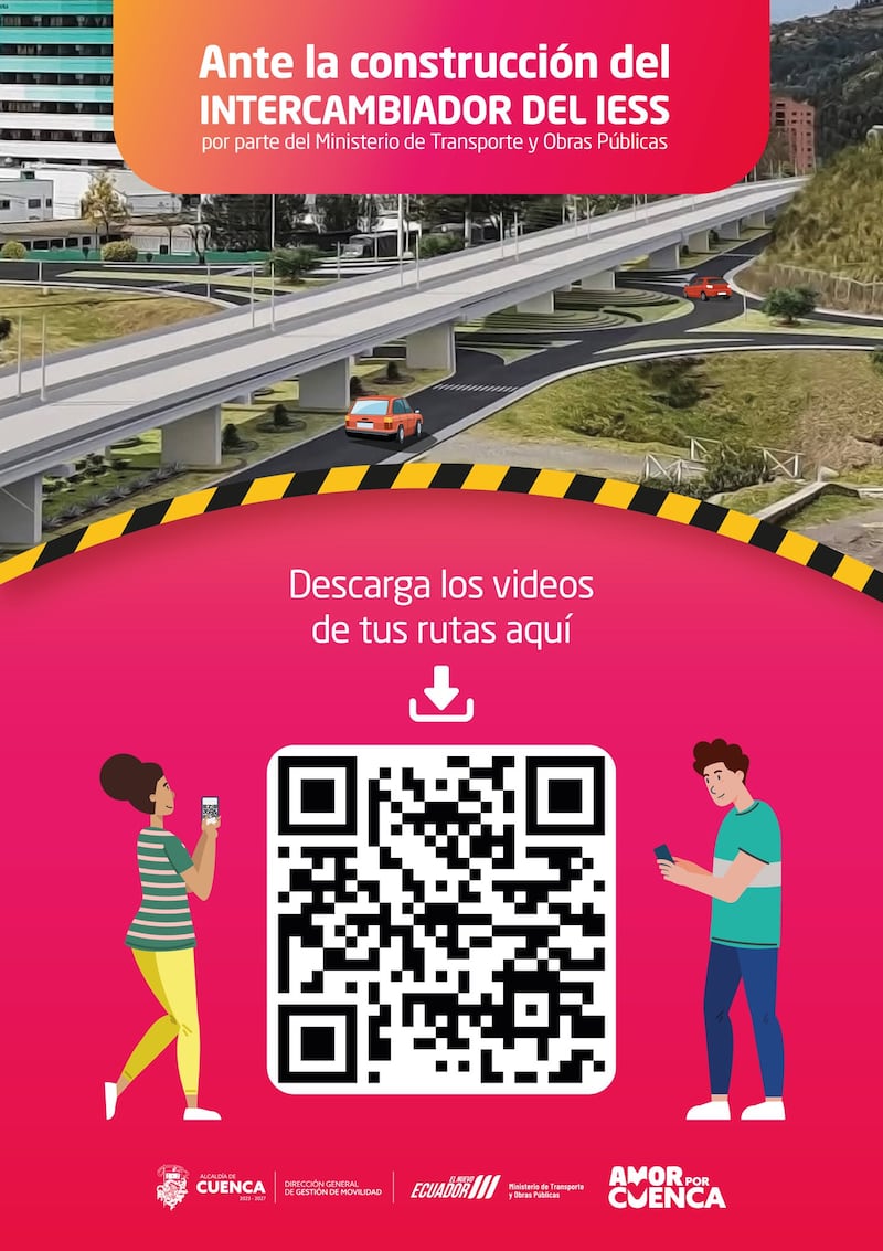 Estos son los desvíos y ajustes de tránsito en Cuenca por obras del MTOP