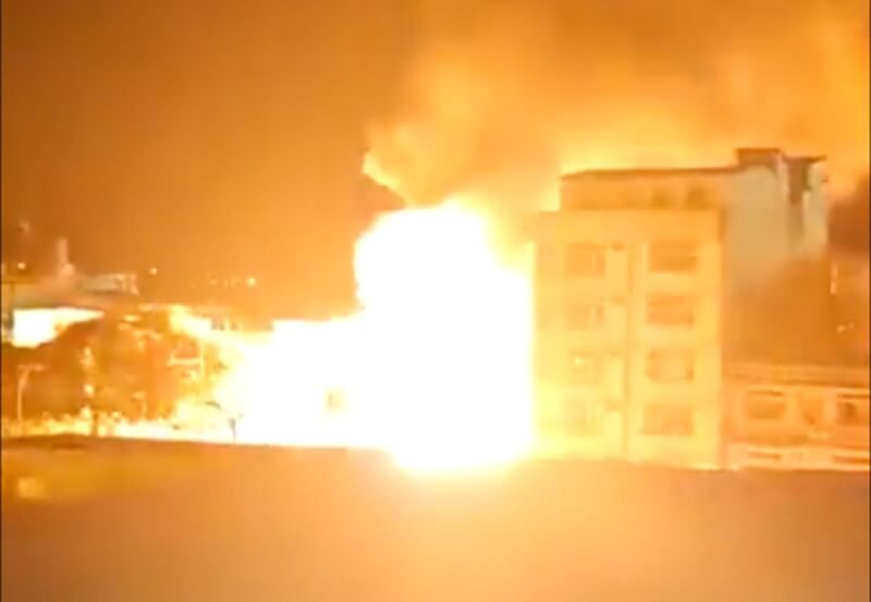 Incendio en Babahoyo