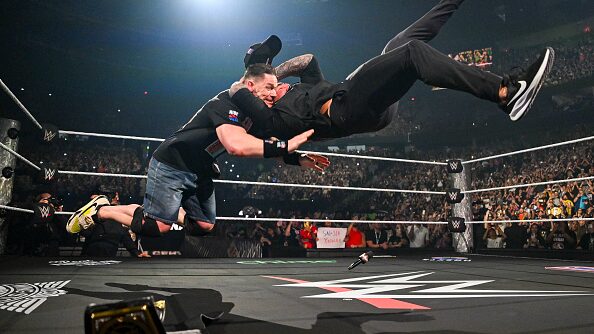 RKO de Randy Orton a John Cena.