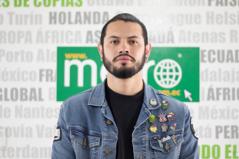 David Pinto, tatuador ecuatoriano