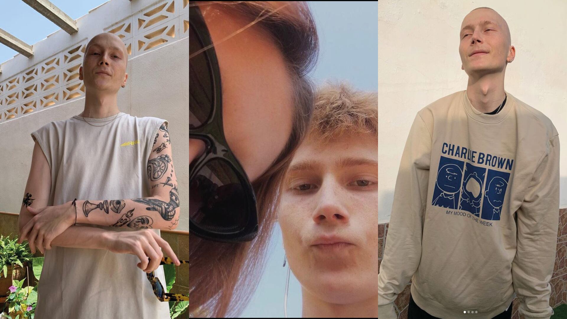 Las imágenes fueron tomadas del Instagram de Charlie @charrliiieeeee y una de @lanenahbrugal