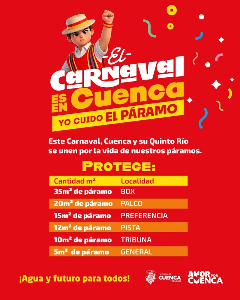 Nicky Jam en Cuenca por las fiestas de Carnaval 2026