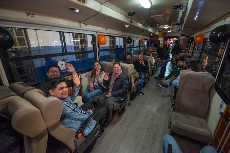 Tren nocturno en Imbabura