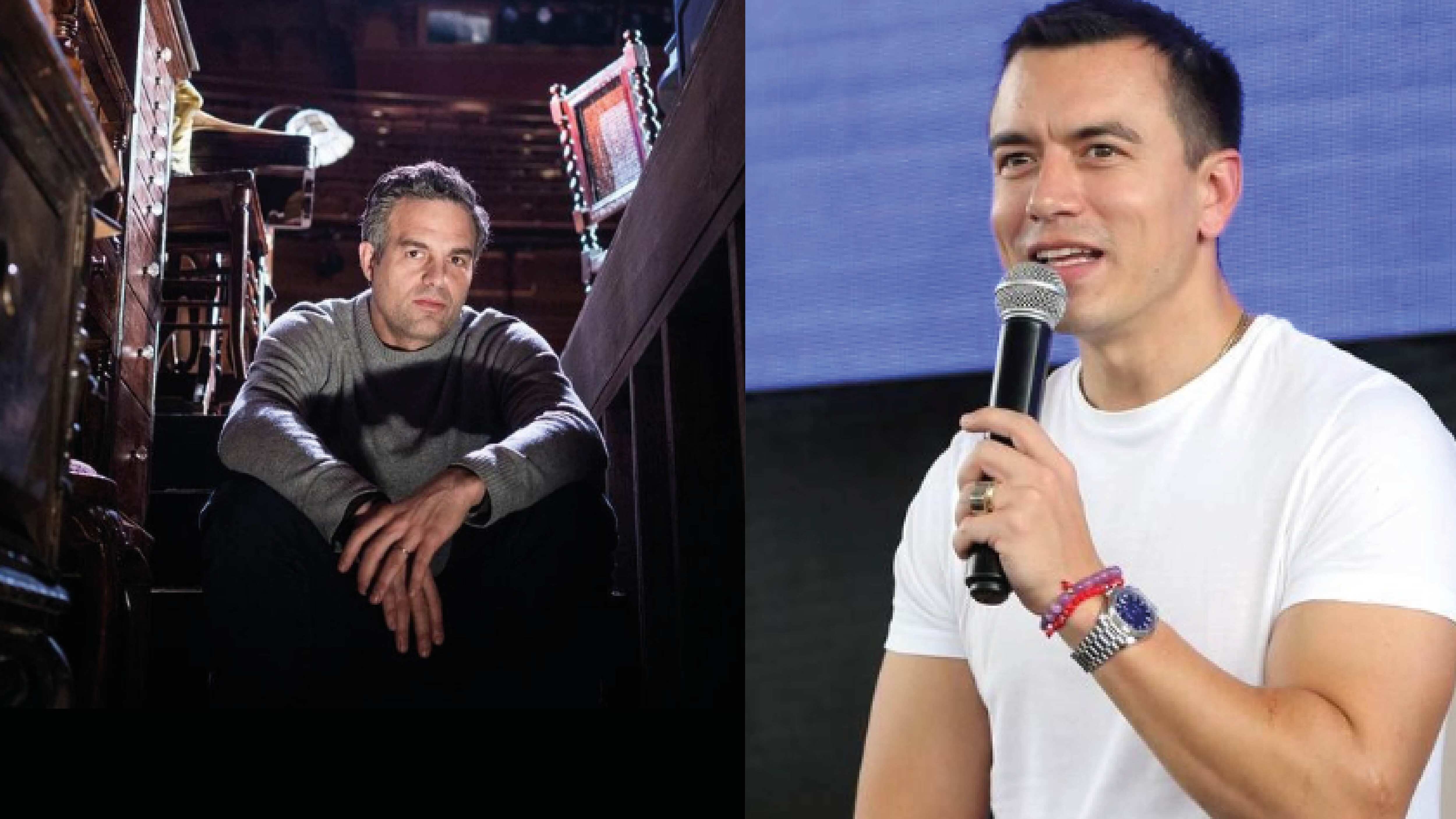 Daniel Noboa le respondió al pedido de Mark Ruffalo (Hulk)