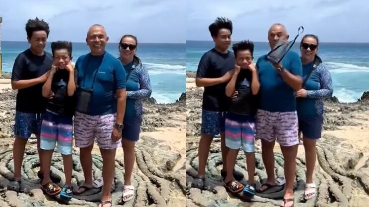 El video del accidente con el celular en el Hoyo Soplador de San André