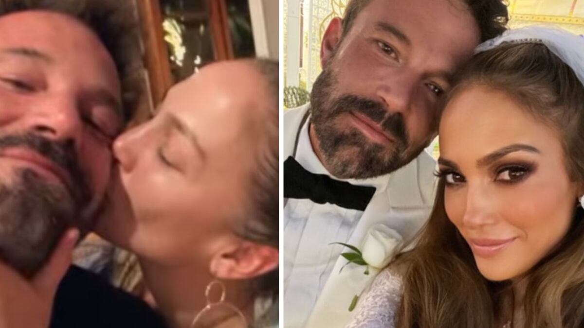 Hijos de Jennifer López y Ben Affleck derrocharon clase y elegancia en su boda