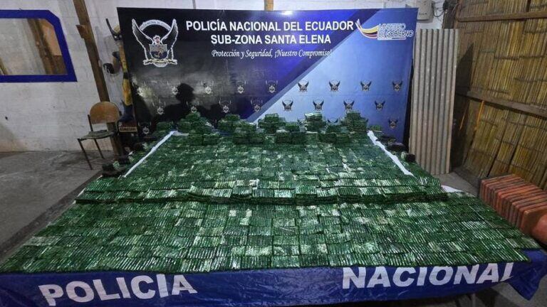 Santa Elena: Policía incauta 8.000 cápsulas de heroína