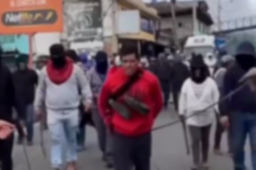 Ladrón fue obligado a caminar con la vaca mientras decía “soy ladrón”