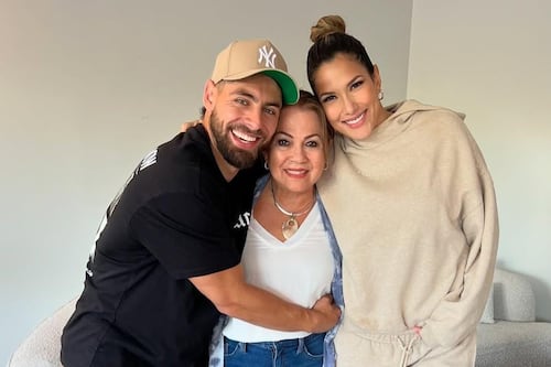 La reacción de Nachita al encontrarse con Beta Mejía, el novio de Alejandra Jaramillo