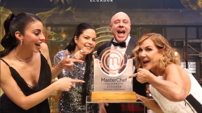 Trofeo de MasterChef Celebrity Ecuador