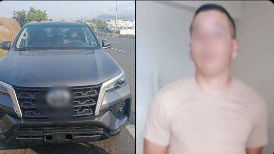 Policía detenido mientras conducía un vehículo robado recibió medidas sustitutivas