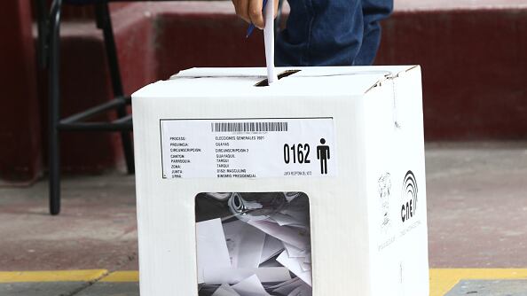 Encuesta sobre intensión de voto