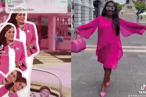 ‘Hi Bombón’: Mayra Montaño se une al reto de ‘Barbie’ y así luce vestida de rosa