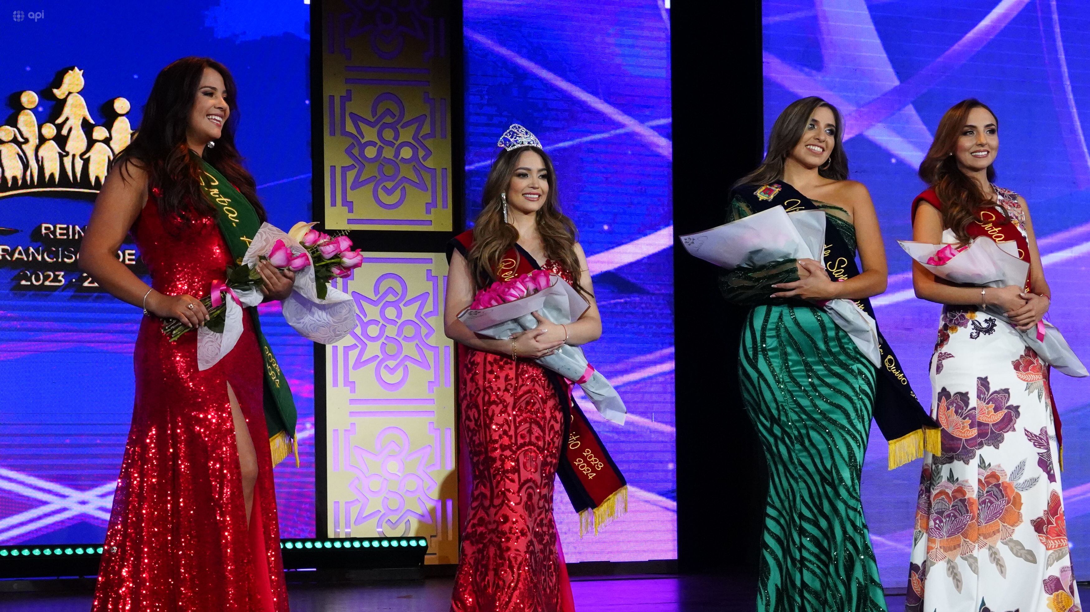 Elección de la Reina de San Francisco de Quito. API / DANIEL MOLINEROS