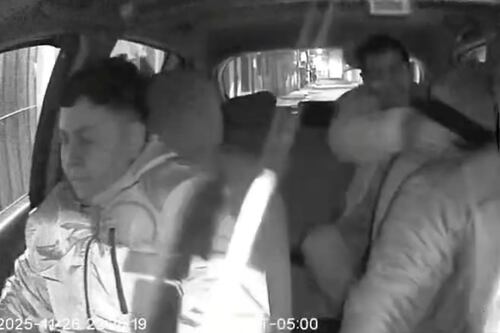 VIDEO: taxista fue baleado con un arma traumática en el norte de Quito