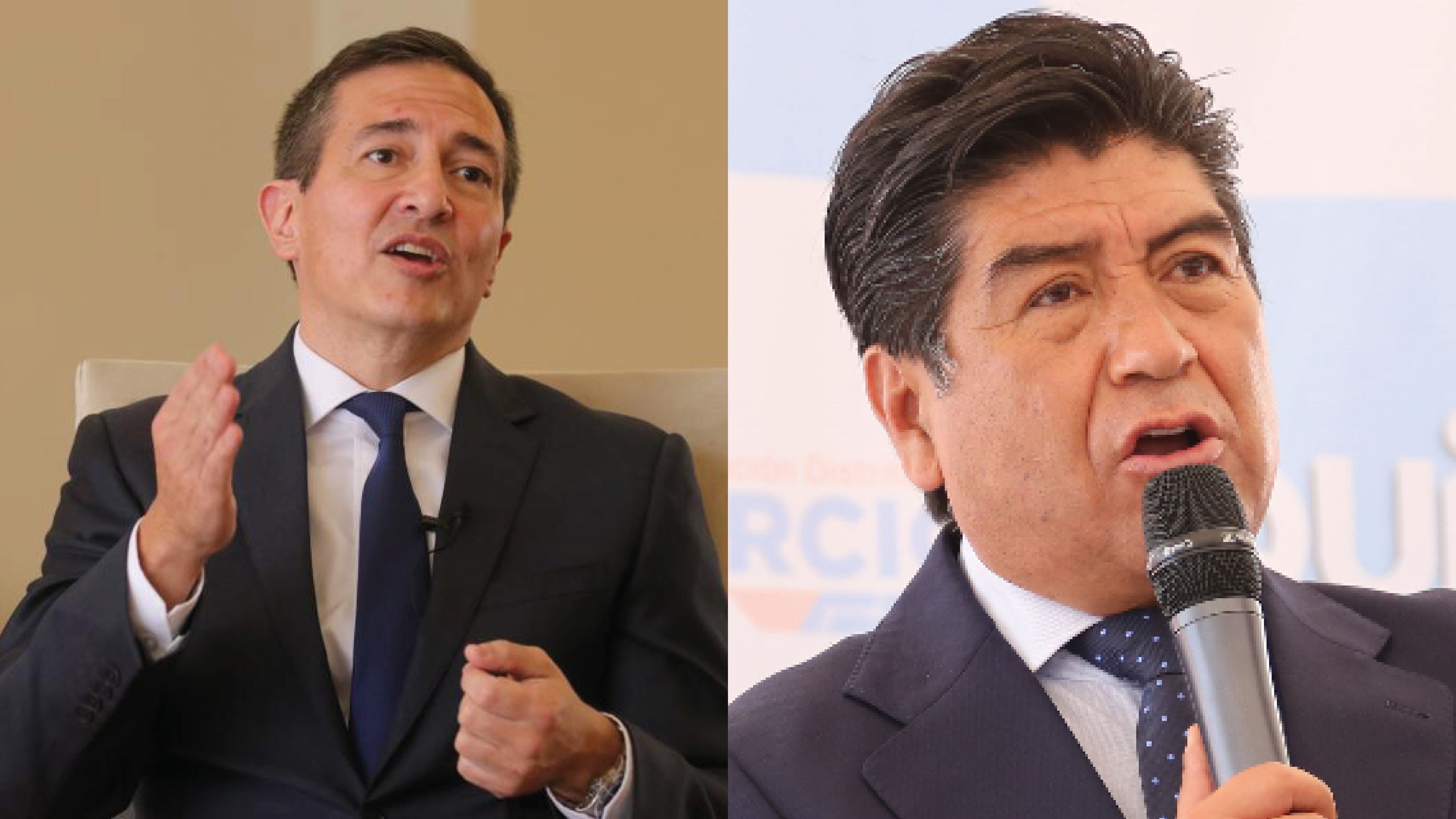 Pedro Freile y Jorge Yunda