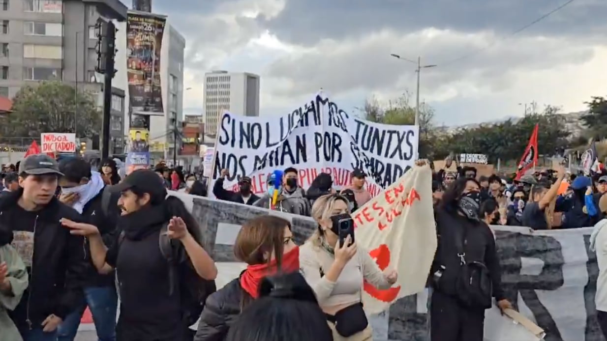 Estudiantes y organizaciones sociales se movilizarán este martes 30 de septiembre en Quito