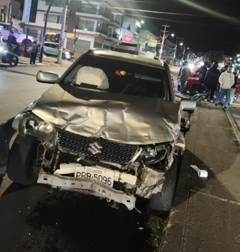 Vehículo sembraba temor en el norte de Quito: Policía capturó a sospechoso tras persecución y choque. Captura de pantalla