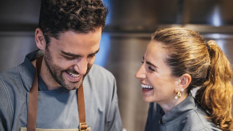 Santiago Barzallo y Victoria Patiño