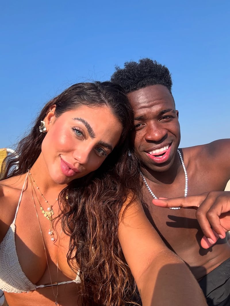Las vacaciones de Vinícius Jr.