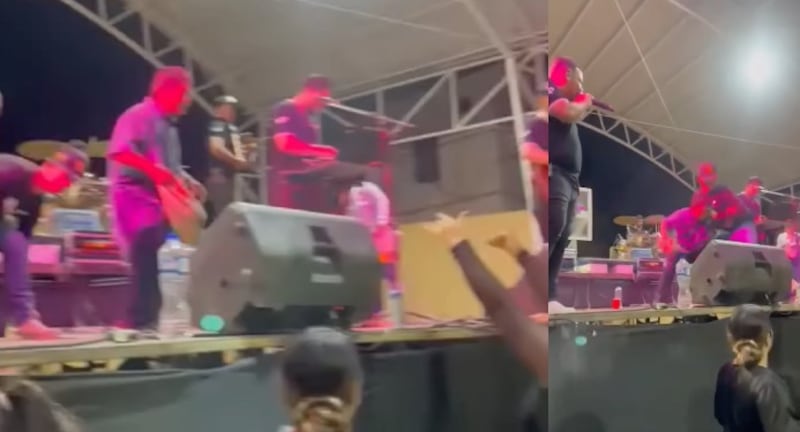 Joven con discapacidad es lanzado desde el escenario durante concierto en Nayarit; usuarios exigen justicia.