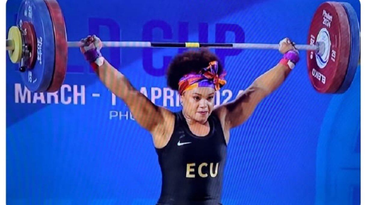¡A París! Neisi Dajomes clasifica a los Juegos Olímpicos con dos medallas de oro