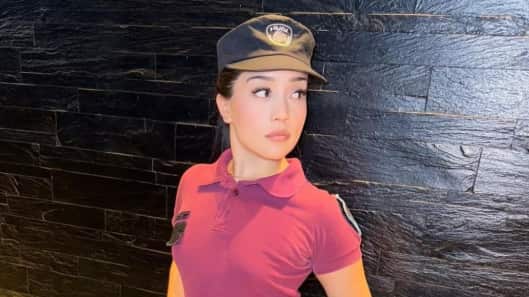 Nicole Gabriela V., policía suspendida,