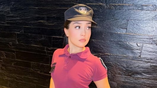 Nicole Gabriela V., policía suspendida,