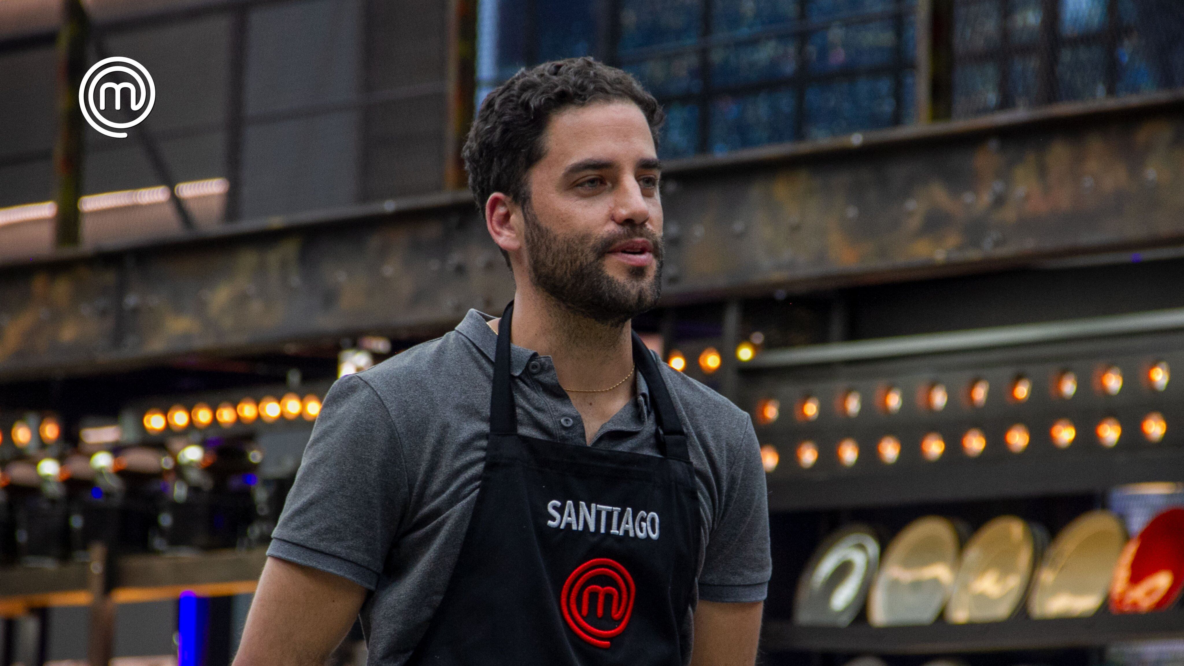 Santiago se perfilaba como uno de los cocineros que estaría en la final de MasterChef Ecuador (Foot: Twitter @teleamazonasec)