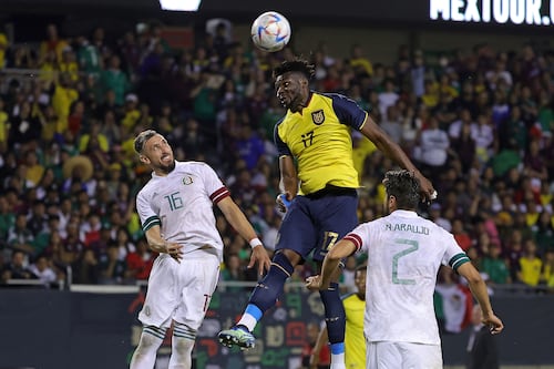 Jordy Caicedo, el reemplazante ideal de Leonardo Campana para el Mundial con Ecuador