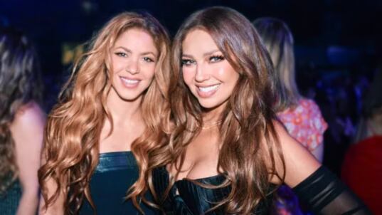 Shakira y Thalía juntas en los Billboard