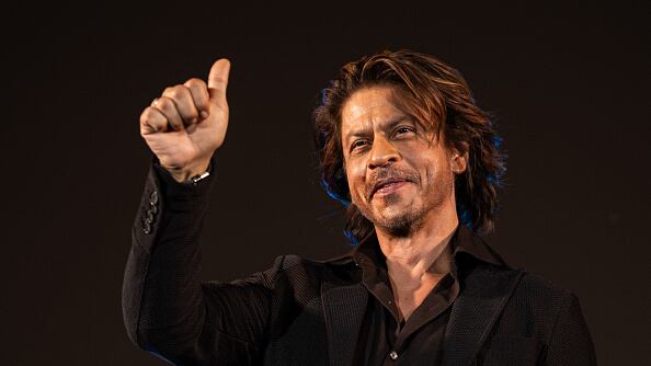 Estrella del cine indio Shah Rukh Khan.