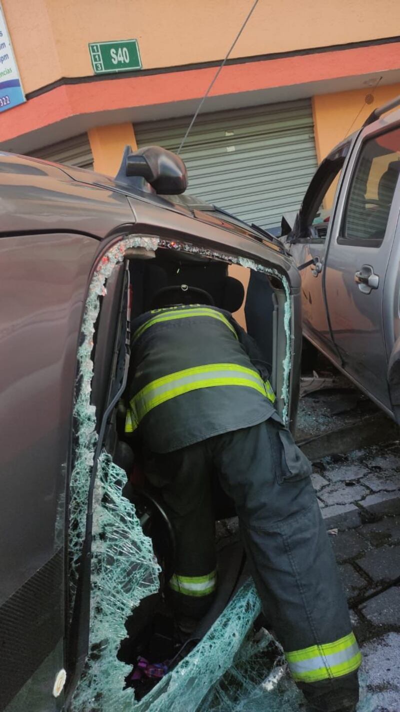 Accidente en el sur de Quito