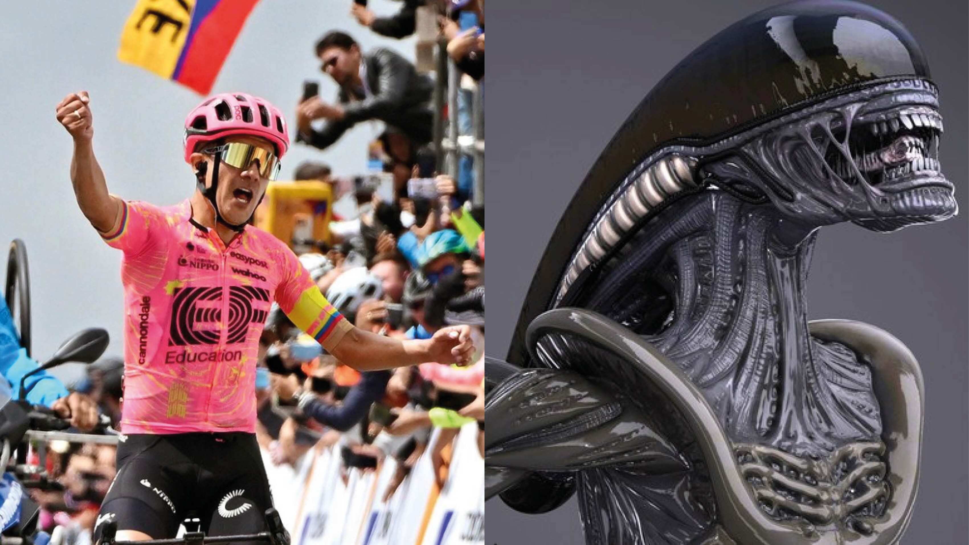 Nuevo casco usará el rival de Richard Carapaz