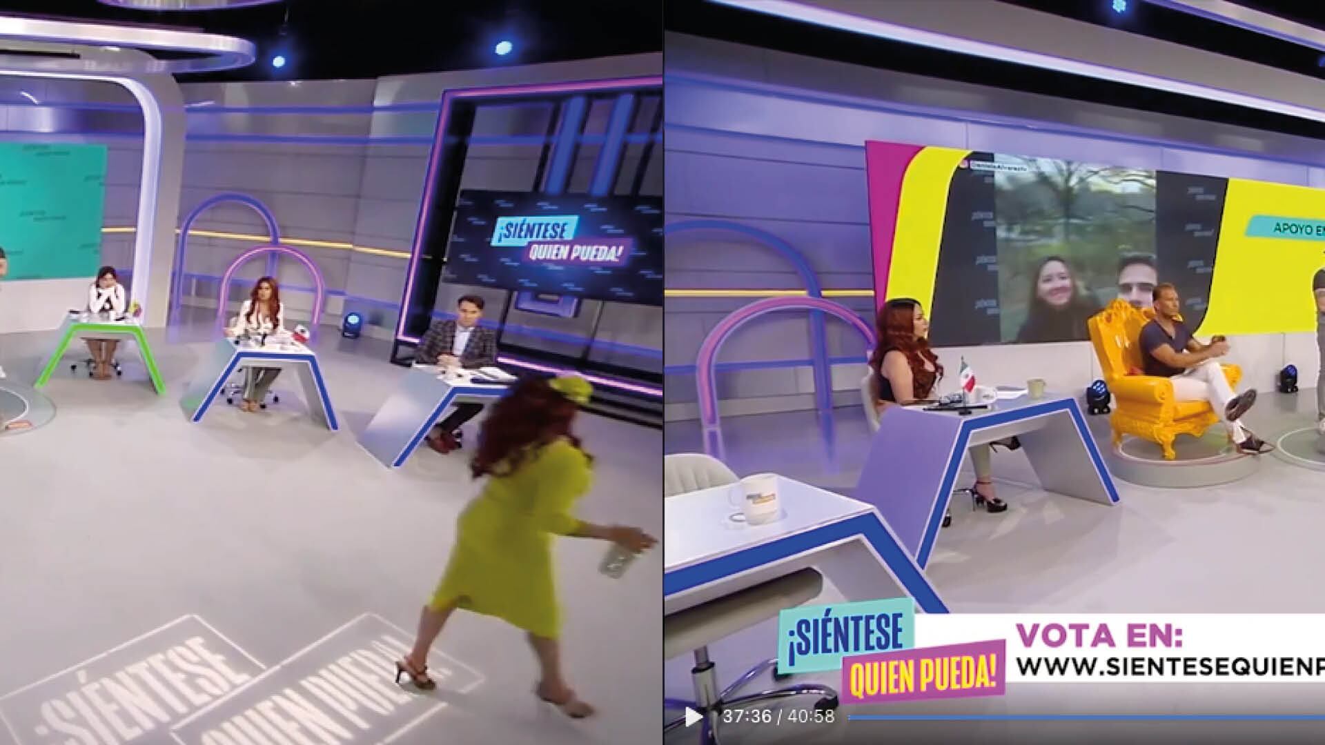 ¿Renuncia de Liliana Rodríguez? Momento en que abandonó el set y la producción de Siéntese Quien Pueda lo ignoró e hizo como si no pasó nada