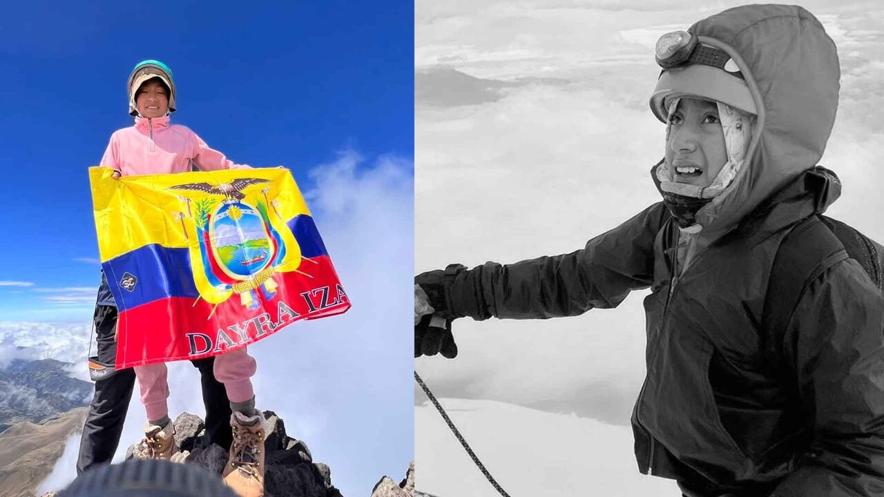 La excursionista de 10 años, Dayra Iza, murió en el volcán Antisana