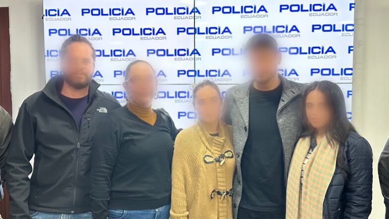 Vanessa Egas y Mauricio Martínez, rescatados