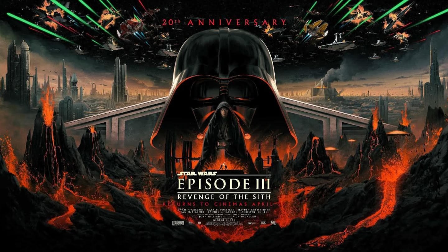 Reestreno de Star Wars Episodio III en cines de Ecuador