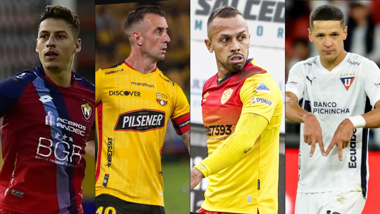 El Nacional, Barcelona SC, LDU y Aucas