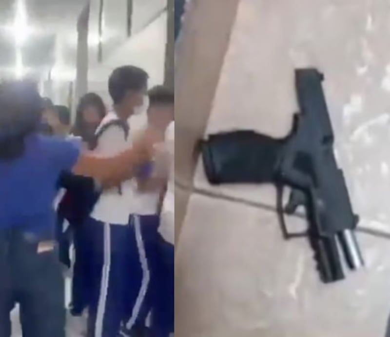 niño de 13 años dispara en Brasil