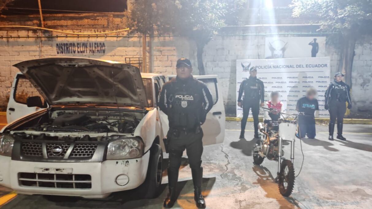 Ciudadano identificó a delincuentes que le robaron y logró recuperar su motocicleta en el sur de Quito