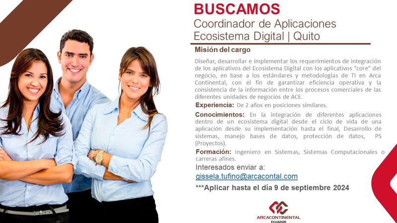 Trabajos en Quito