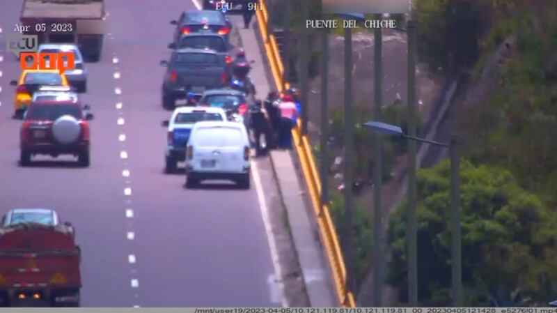 Intento de suicidio en el Puente del Chiche