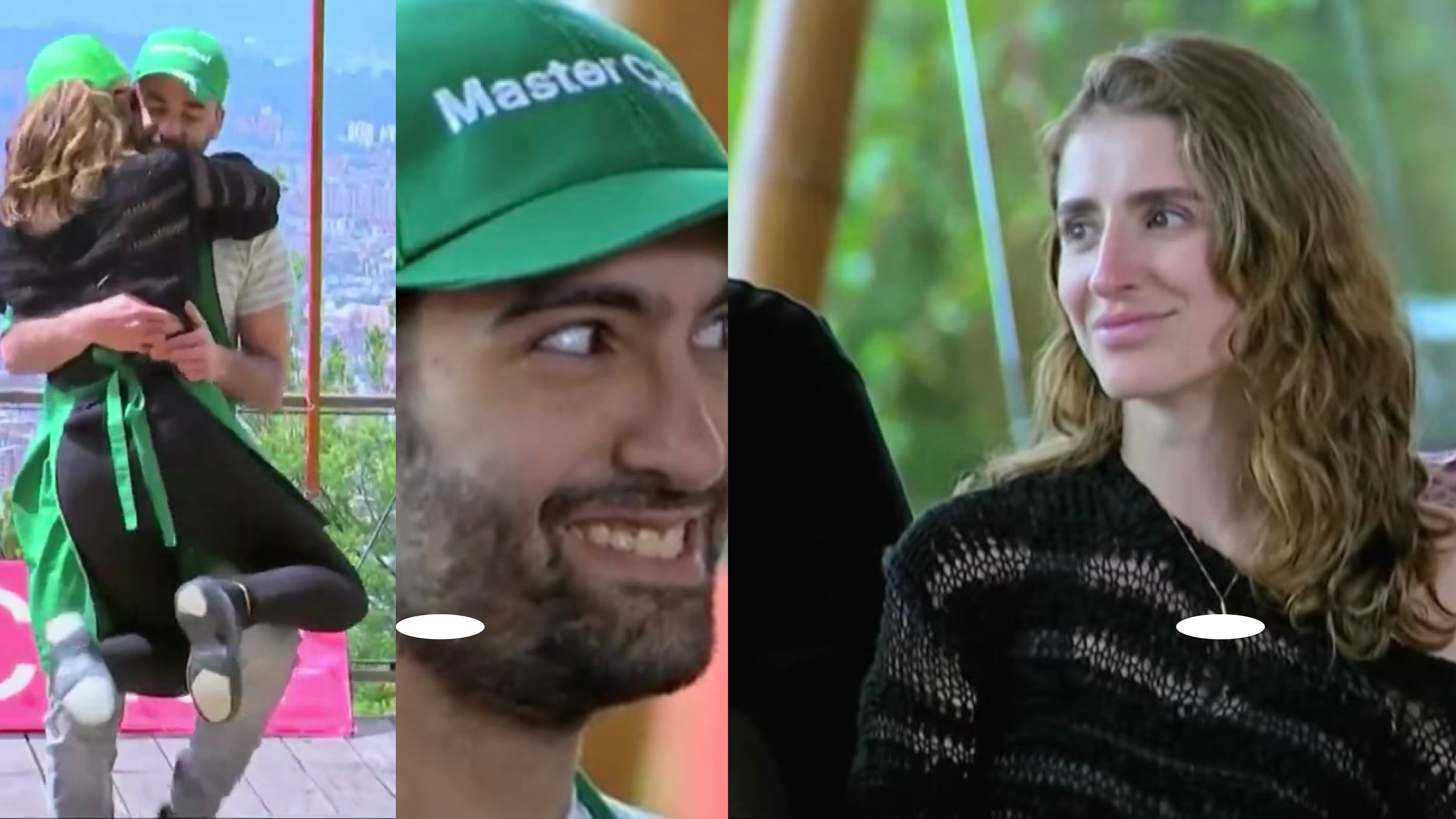 La verdadera razón por la que Victoria y Santiago de MasterChef Ecuador fueron captados 'abrazaditos' en el reto de campo