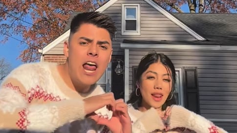 Kike Jav y Stefany Colcha