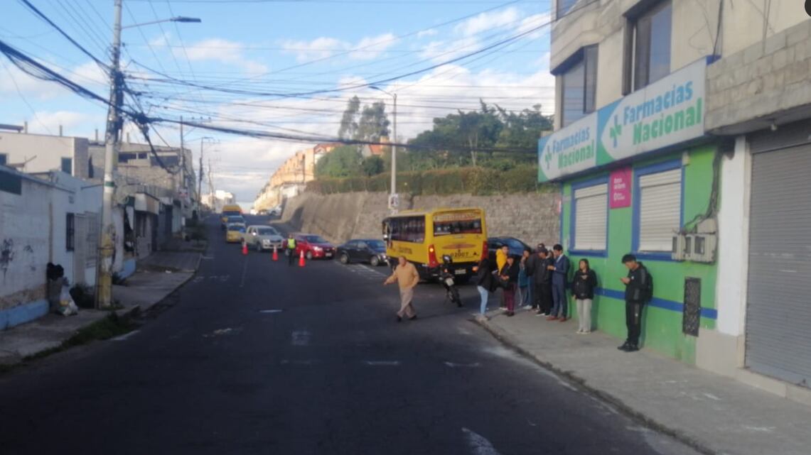 Accidente de tránsito en Amagasí del Inca
