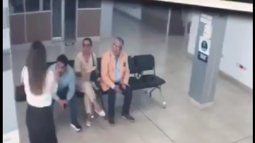 Video en que Krysthel Chuchuca y Carlos Páez protagonizan altercado en Samborondón