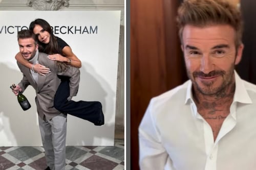 Victoria Beckham le regala a sus fans un sexy video de David y enciende las redes