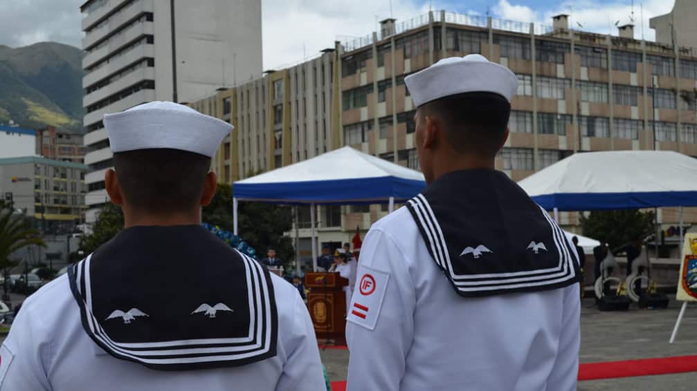 Se abrió convocatoria en la Armada del Ecuador para oficiales y tripulantes especialistas.
